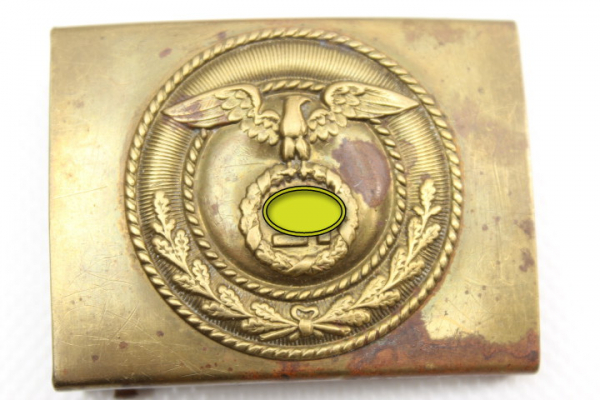 Ww2 German SA belt lock Sturmabteilung, brass, HK lying