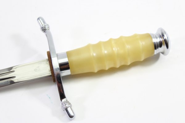 NVA Offiziersdolch der Landstreitkräfte, NVA DDR Dolch LA / LU mit Gehänge