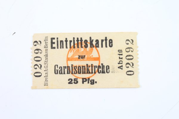 Tickets for the Third Reich tour with the first German railway