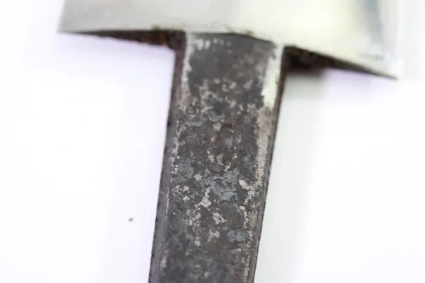 Klinge für SA Dolch noch mit Plisterschliff, Hersteller ED. Wüsthoff Solingen