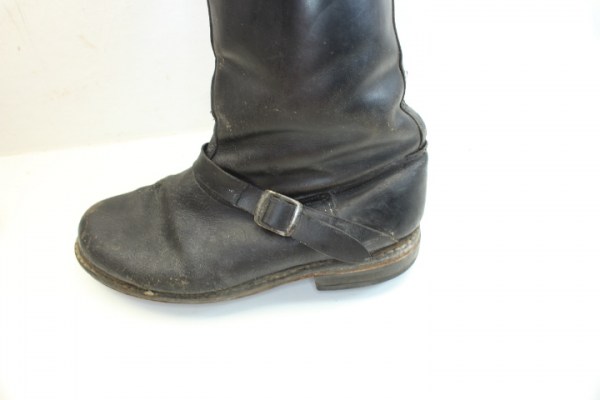 ww2 German Luftwaffe pilot's boots for flight crews, Rheinmetall and RB number