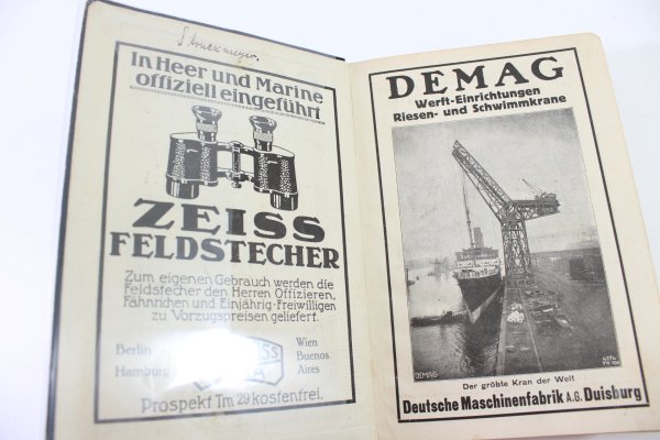 Taschenbuch der Kriegsflotten 1916