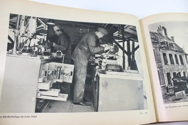 With the K through France - Memories of the Kleist Group," dated 1941, 243 pages, used with dust jacket