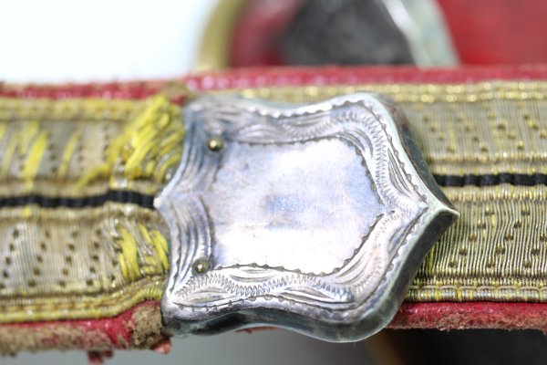 Österreich-Ungarn - Kartuschkasten für Offiziere für berittene Truppen. Gest. Hoflieferant Altenburg