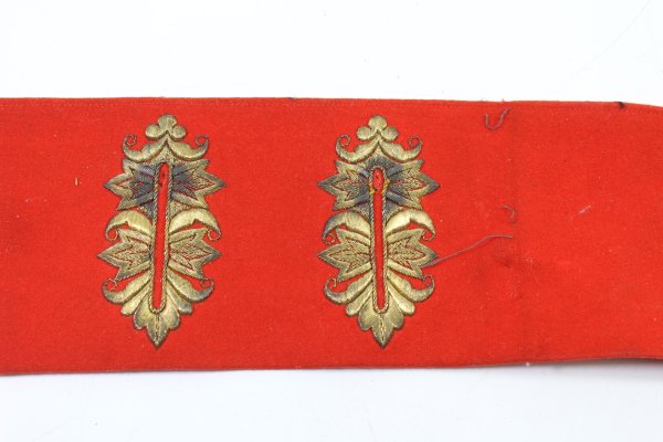 German Empire cuffs for the generals' colored coat Cuffs for the generals' colored coat
