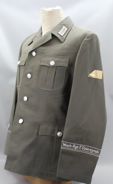 Early NVA / GDR uniform jacket guard regiment "Feliks Dzierzynski" Stasi officer students