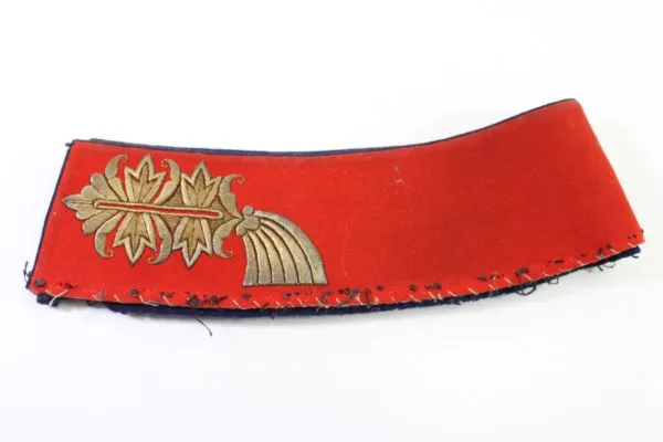 Prussian Collar Patches - Generals' Patches Hand-embroidered metal thread