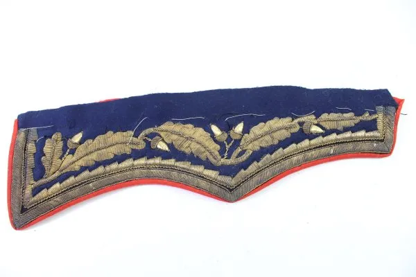 General Schöße Taschenklappen bzw  Schoßtaschenleisten  – Patten - für den Waffenrock um 1900