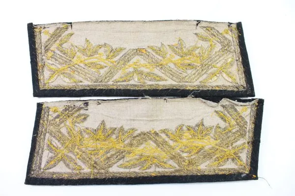 Generalstaboffiziere Patte Kragenspiegel - Deutsches Kaiserreich um 1900, paarig