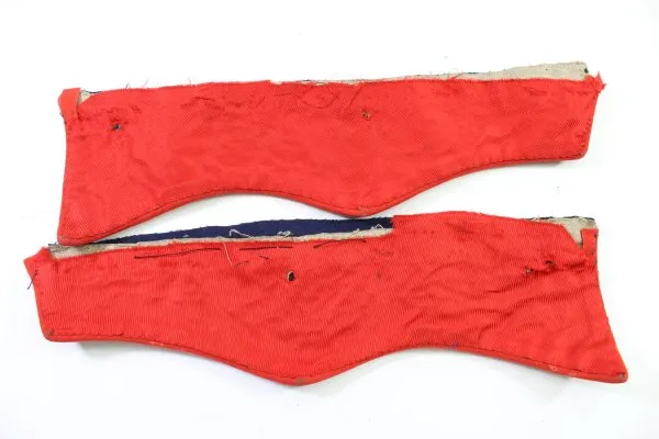 General Schöße Taschenklappen bzw  Schoßtaschenleisten  – Patten - für den Waffenrock um 1900