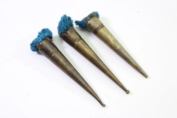 Nestelenden aus Messing für Nestel Band zum Verschließen von Uniformen