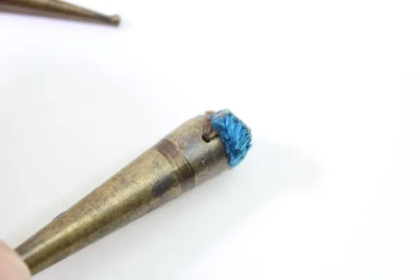 Nestelenden aus Messing für Nestel Band zum Verschließen von Uniformen