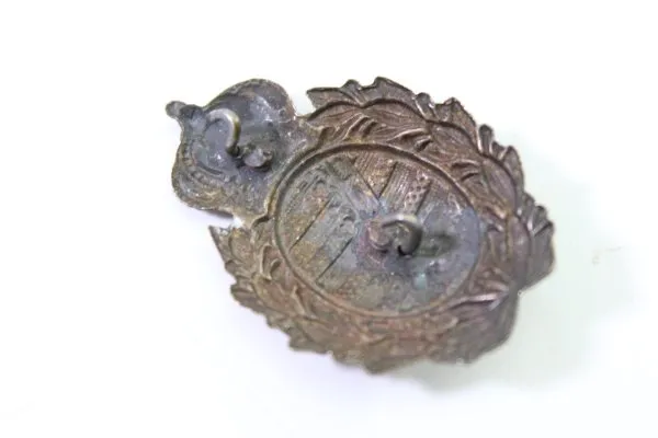 Helmet crest, Saxony coat of arms for the shako star for enlisted men in the Saxon Jäger Battalion