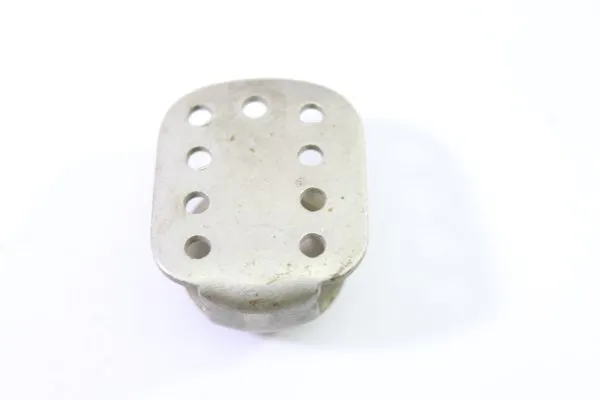 Kaiserreich, silberfarbener Schoßknopf, ca. 21 mm