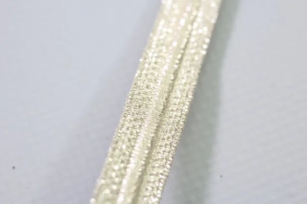 Tresse Uniform - Kragenspiegel- Silber Litze Litzenbreite 9 mm  Preis pro 0,5 m