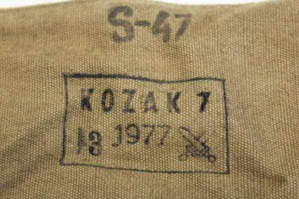 Czech military bag S-47 sand colors