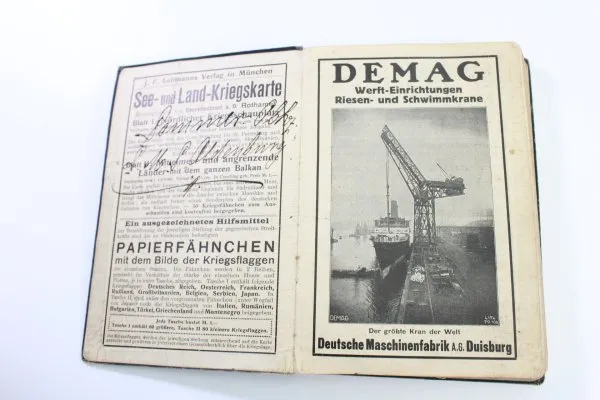 Pocketbook of the war fleets 1914/15, war edition