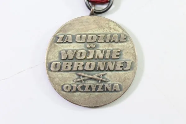 Polen Medaille "Für die Teilnahme am Verteidigungskrieg 1939