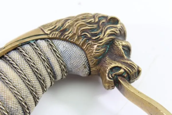 Prussian Lion's Head Cavalry Saber