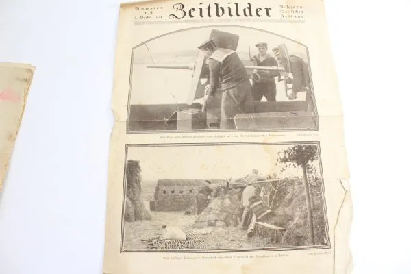 Lot of 6 newspapers, including Hamburger Illustrierte