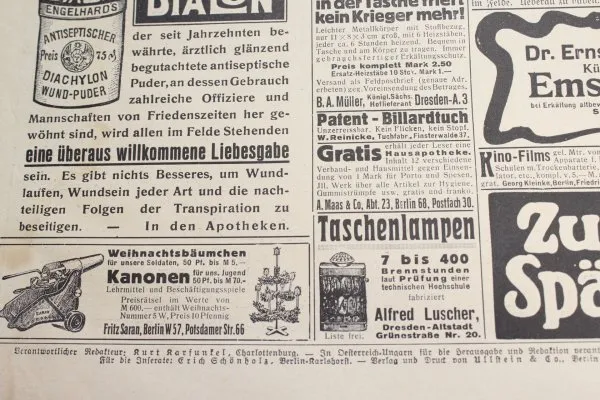Lot of 6 newspapers, including Hamburger Illustrierte