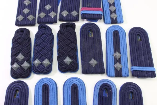 DDR / NVA bundle of various shoulder boards for ranks