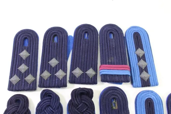 DDR / NVA bundle of various shoulder boards for ranks
