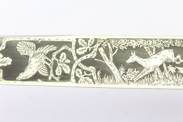 A WWII hunting knife or army officer's knife made by Hörster Solingen.