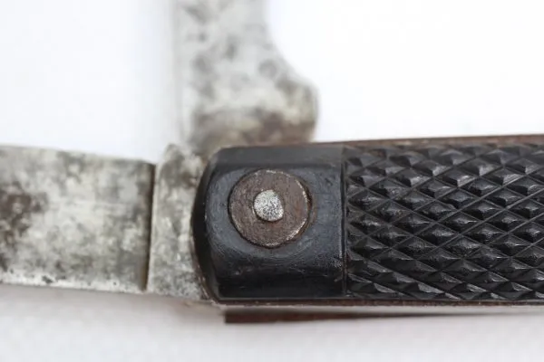 WW2 booty English Army clasp knife, marked blade