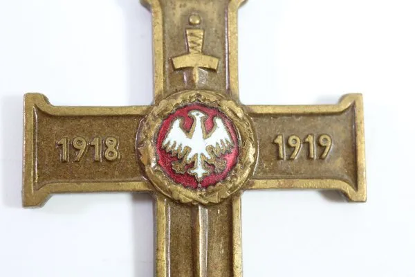 WWI Poland Wielkopolski Great Uprising Cross