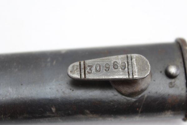 Bayonet Mauser Yugoslavia k98, M24/44 matching numbers with scabbard