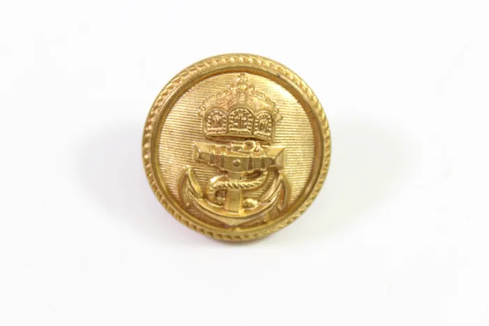 Imperial Navy Button Metal 25 mm Manufacturer TH. Thol Kiel