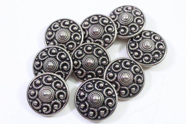 9 pieces traditional costume / uniform head 22 mm