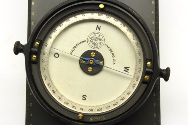 Ww1 Artillerie Kompass, Bussole Anlegekompass, Kartenkompass