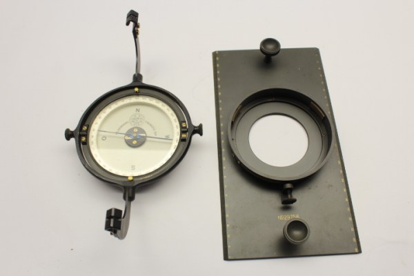 WW1 artillery compass, bussole docking compass, map compass