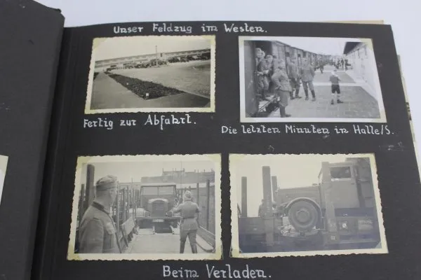 Photo albums remembering my time of service with tanks, German aircraft etc
