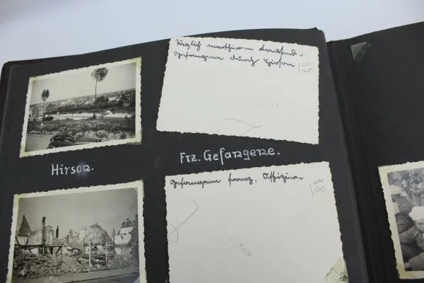 Photo albums remembering my time of service with tanks, German aircraft etc