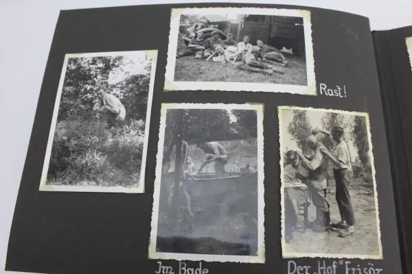 Photo albums remembering my time of service with tanks, German aircraft etc
