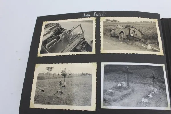 Photo albums remembering my time of service with tanks, German aircraft etc