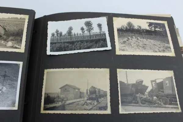 Photo albums remembering my time of service with tanks, German aircraft etc