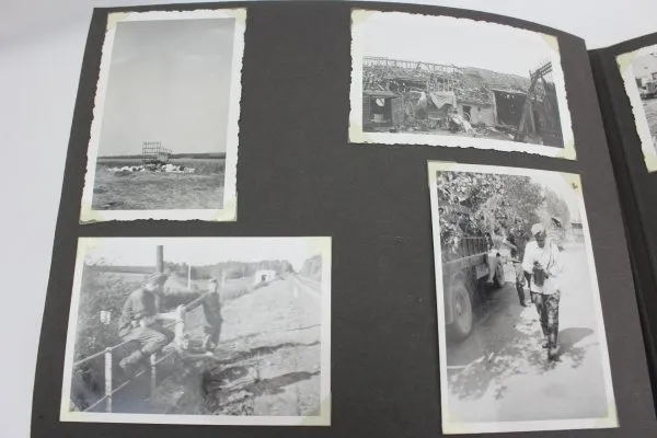 Photo albums remembering my time of service with tanks, German aircraft etc