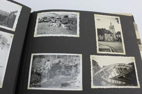 Photo albums remembering my time of service with tanks, German aircraft etc
