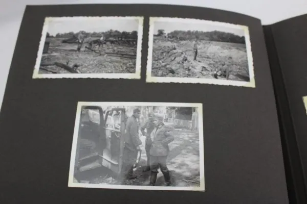 Photo albums remembering my time of service with tanks, German aircraft etc
