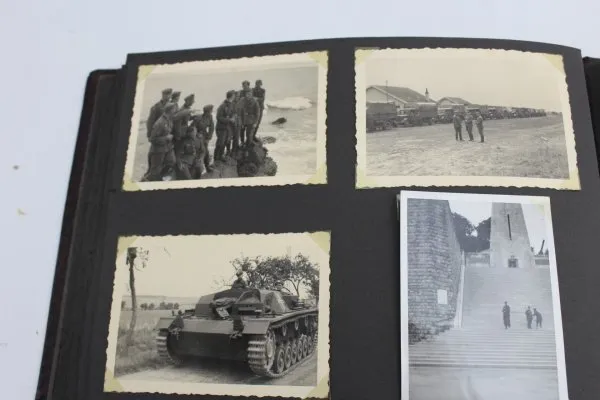 Photo albums remembering my time of service with tanks, German aircraft etc