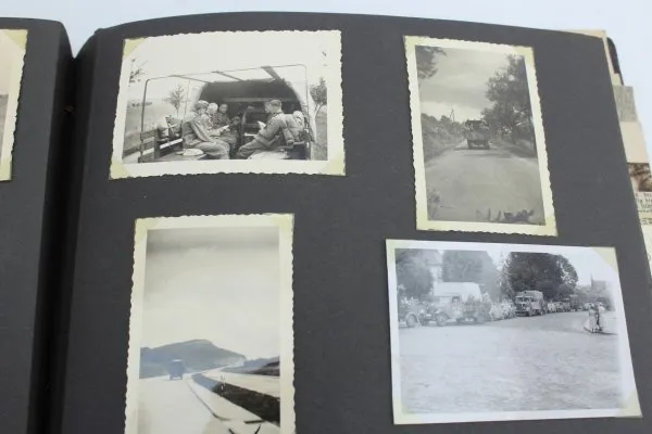 Photo albums remembering my time of service with tanks, German aircraft etc