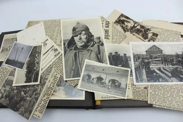 Photo albums remembering my time of service with tanks, German aircraft etc