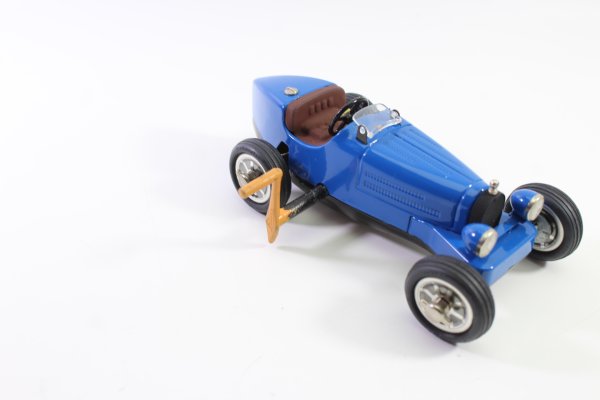 Schuco Classic Model Studio IV Bugatti Sports Car Roadster Blue Rarity