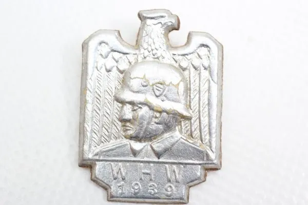 Badge WHW soldier steel helmet Badge winter welfare organization