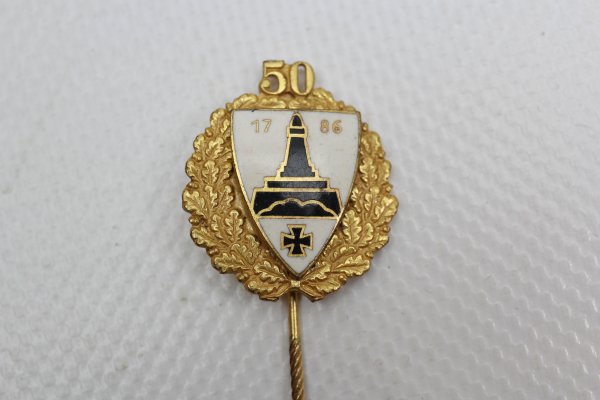 Badge / pin - Kyffhäuserbund 50 years - enamelled