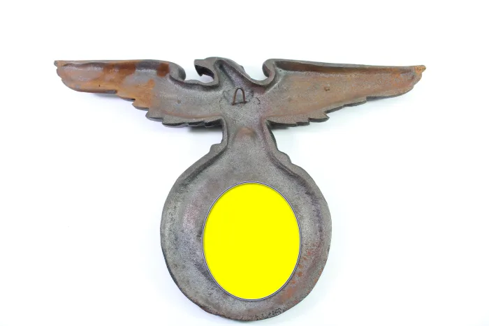 NSDAP Wand / Tisch Adler Herst. Kaiser und Co Ueckermünde